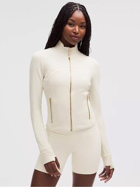 Lululemon Define Cropped Jacket and Shorts Set